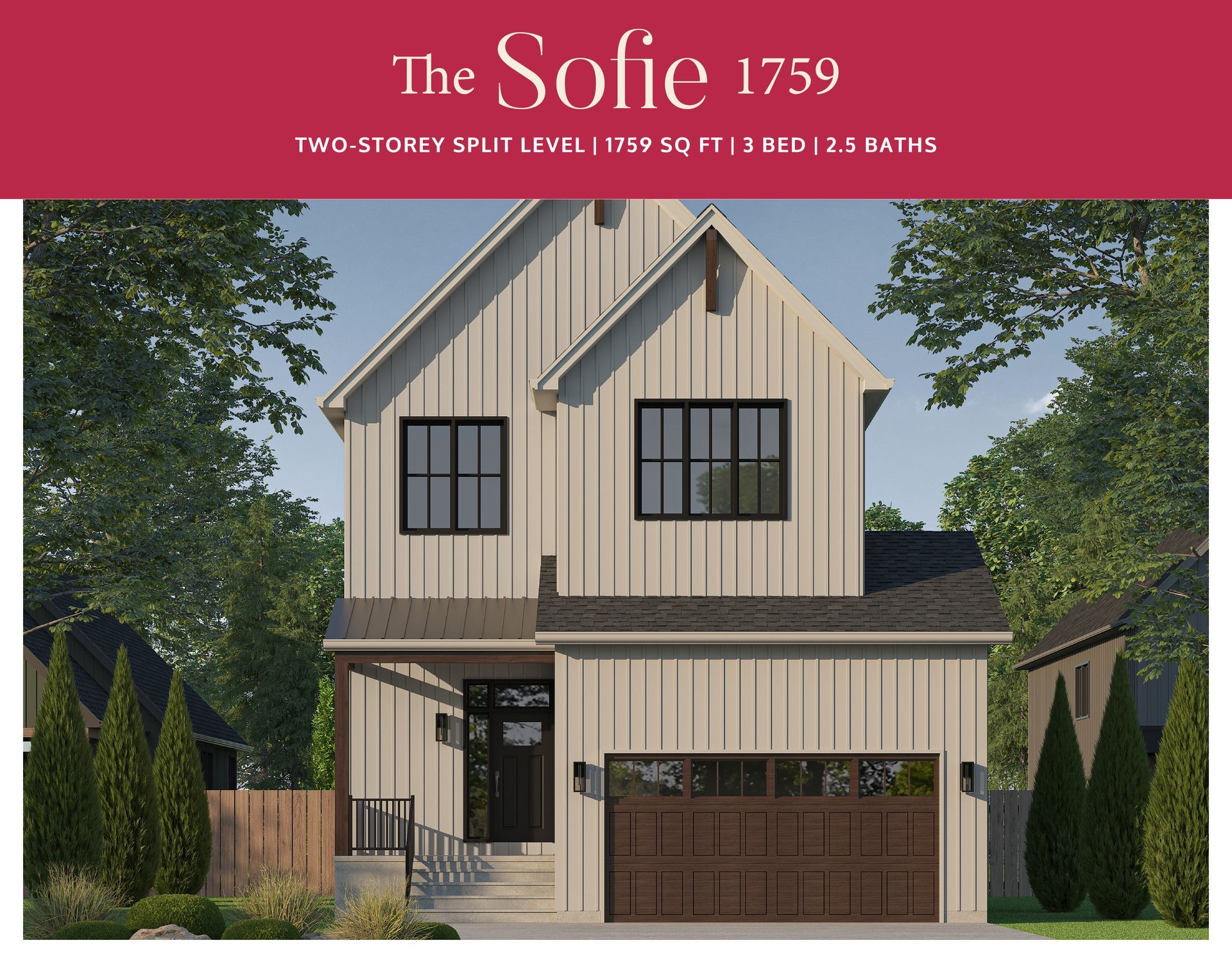 The Eastfields subdivision Sofie model.