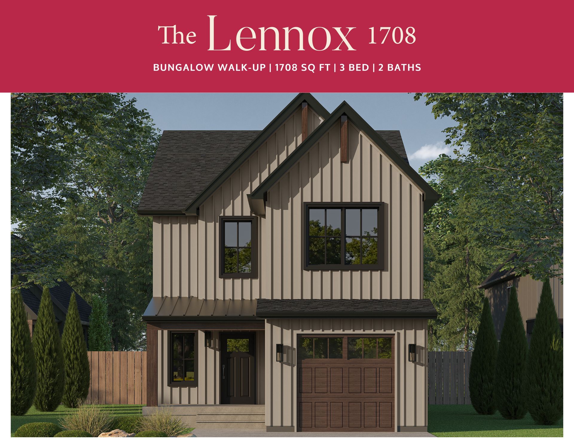The Eastfields subdivision Lennox model.