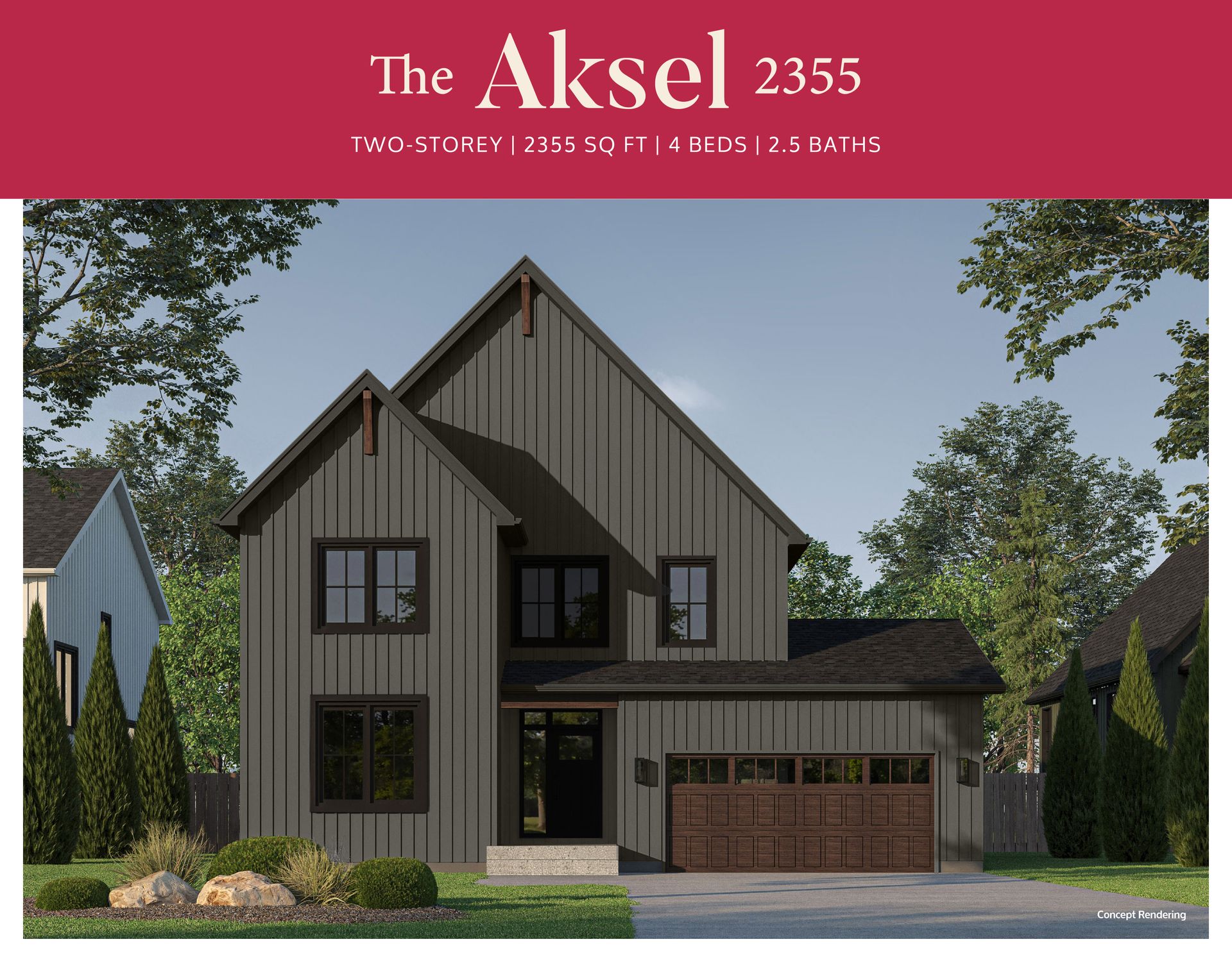 The Eastfields subdivision Aksel model