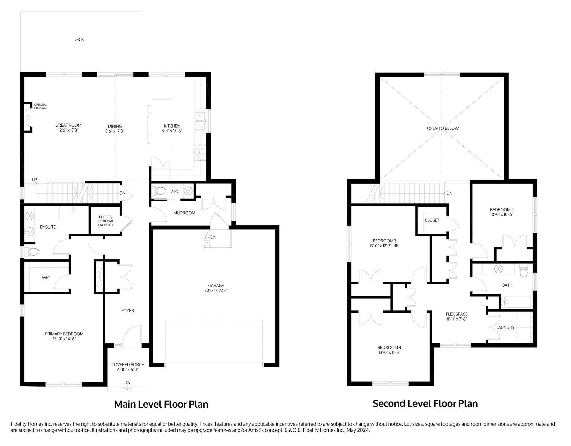 The Aksel is a distinctive 2-storey detached home offering 4 bedrooms and 2.5 bathrooms.
