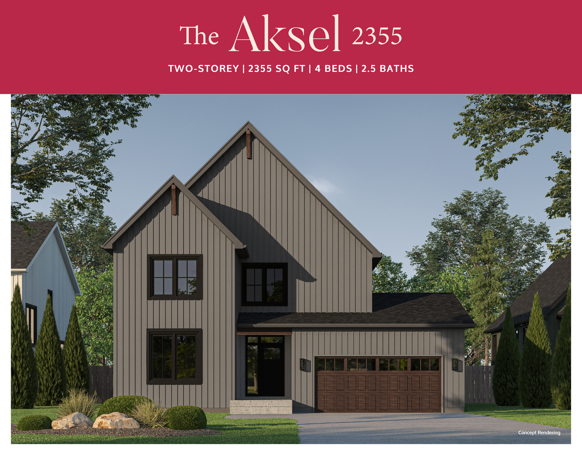 The Eastfields subdivision Aksel model