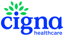 The logo for united healthcare is blue and white