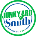 Junkyard Smith logo with green and blue circular text, &ldquo;Since 2001&rdquo; at the bottom