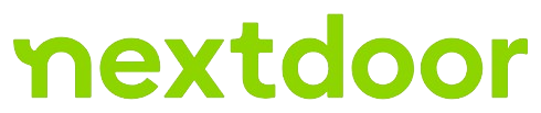 The Nextdoor logo featuring the word 