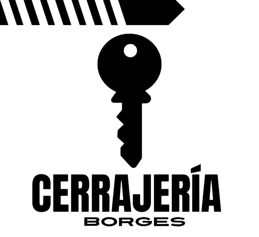 Logotipo de llave negra con la palabra