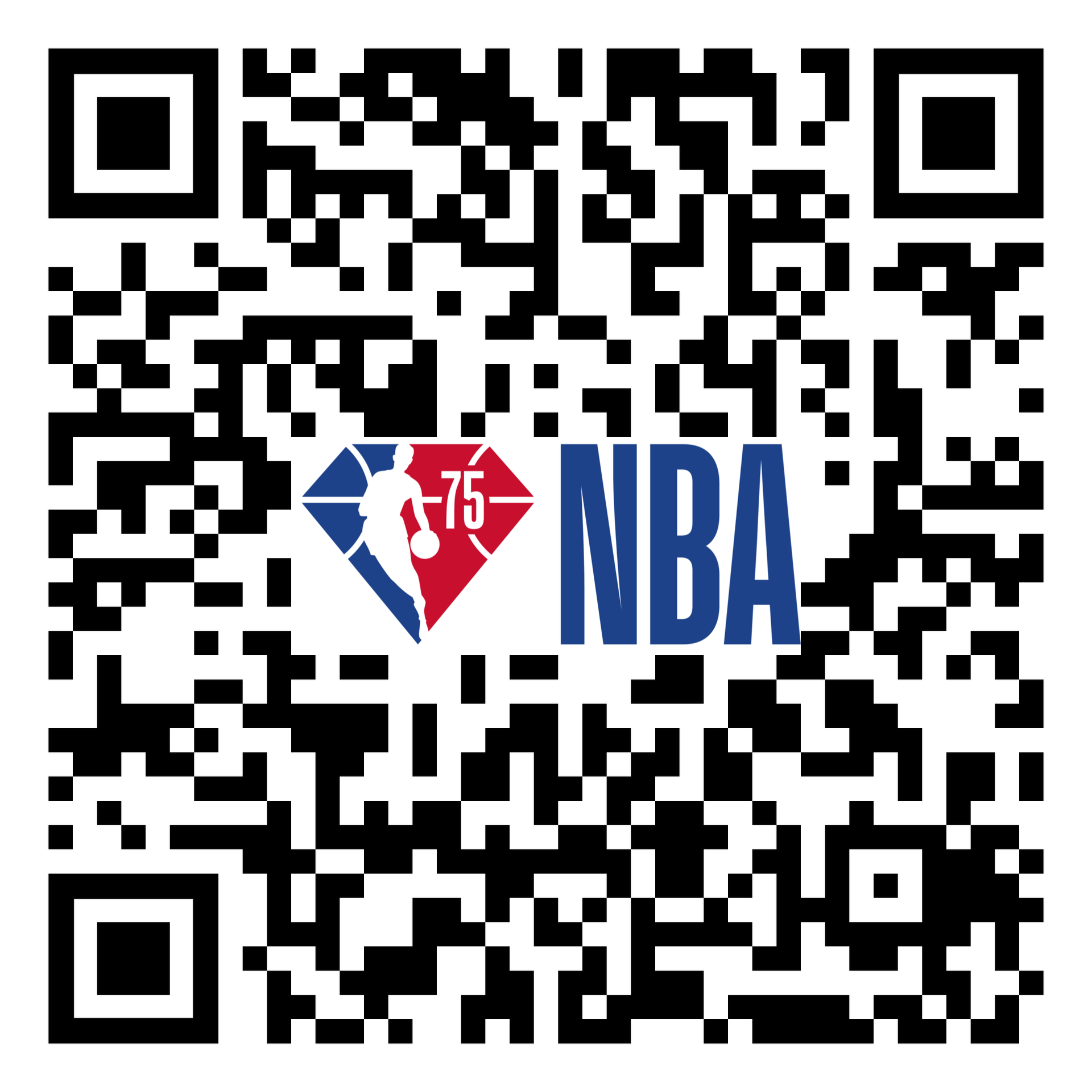 NBA QR code augmented reality
