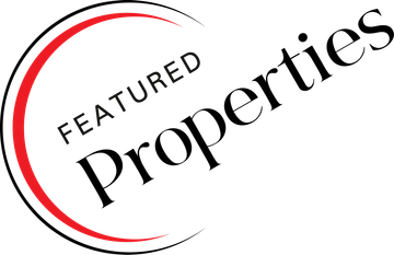 A logo for a company called featured properties