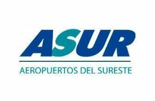 Logotipo de ASUR: Texto 