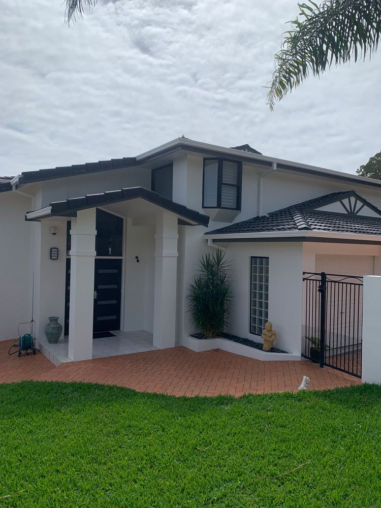 Home With Backyard — Painting in Forster