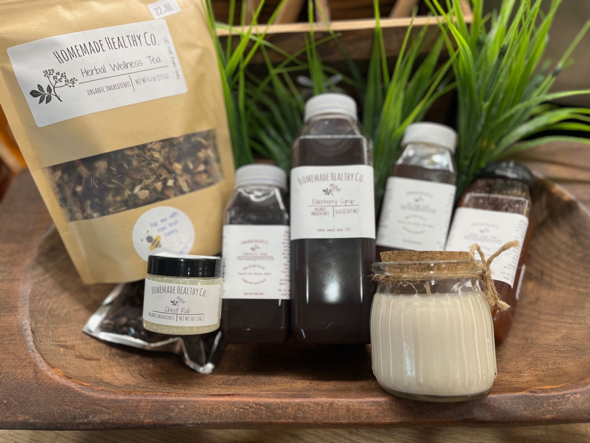 Homemade Healthy elderberry syrup