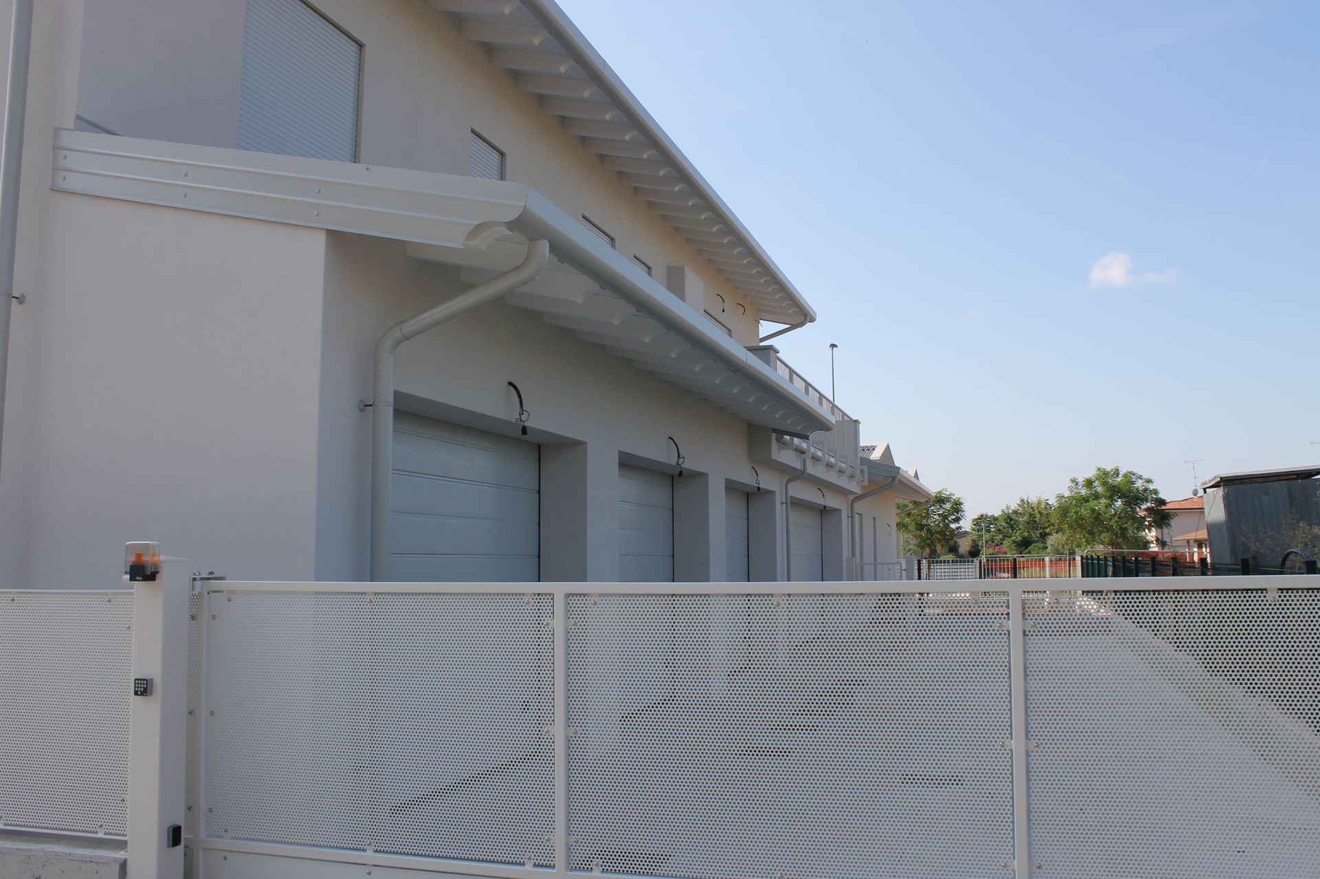 esterno di una casa in nuova costruzione a Castiglione delle Stiviere