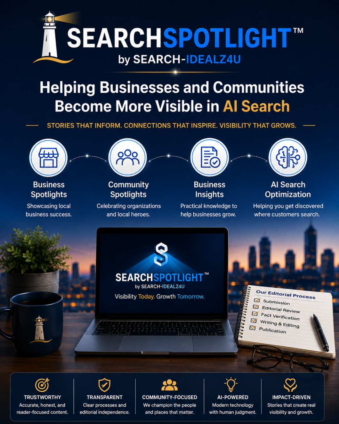 SearchSpotlight helps businesses and communities become more visible in AI search