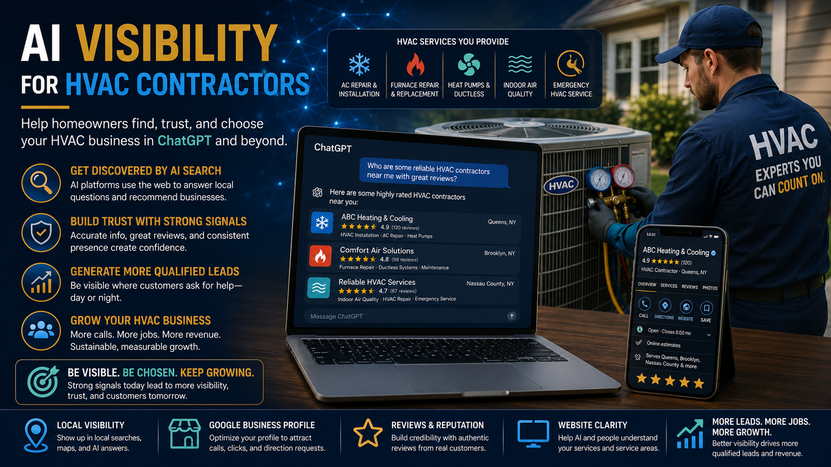 Google Business Profile optimization for local business visibility