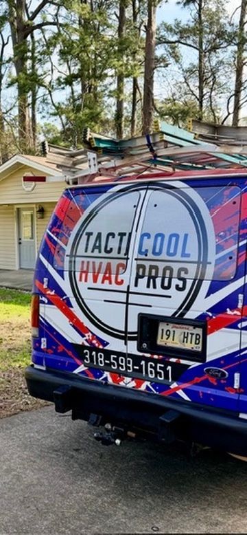 Rear of a van with