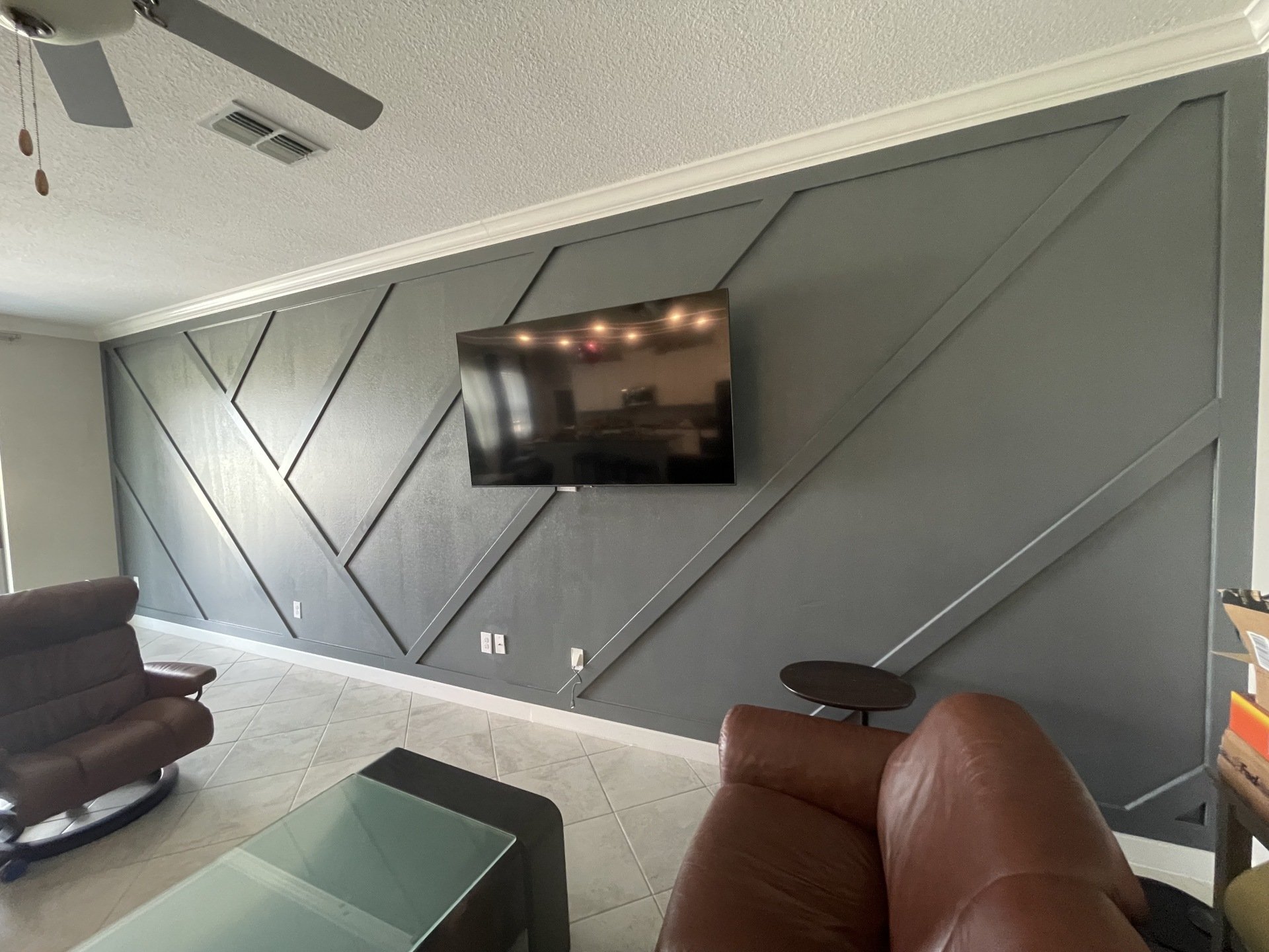 Accent Wall Design and Installation Tampa, FL Houghtz Designs