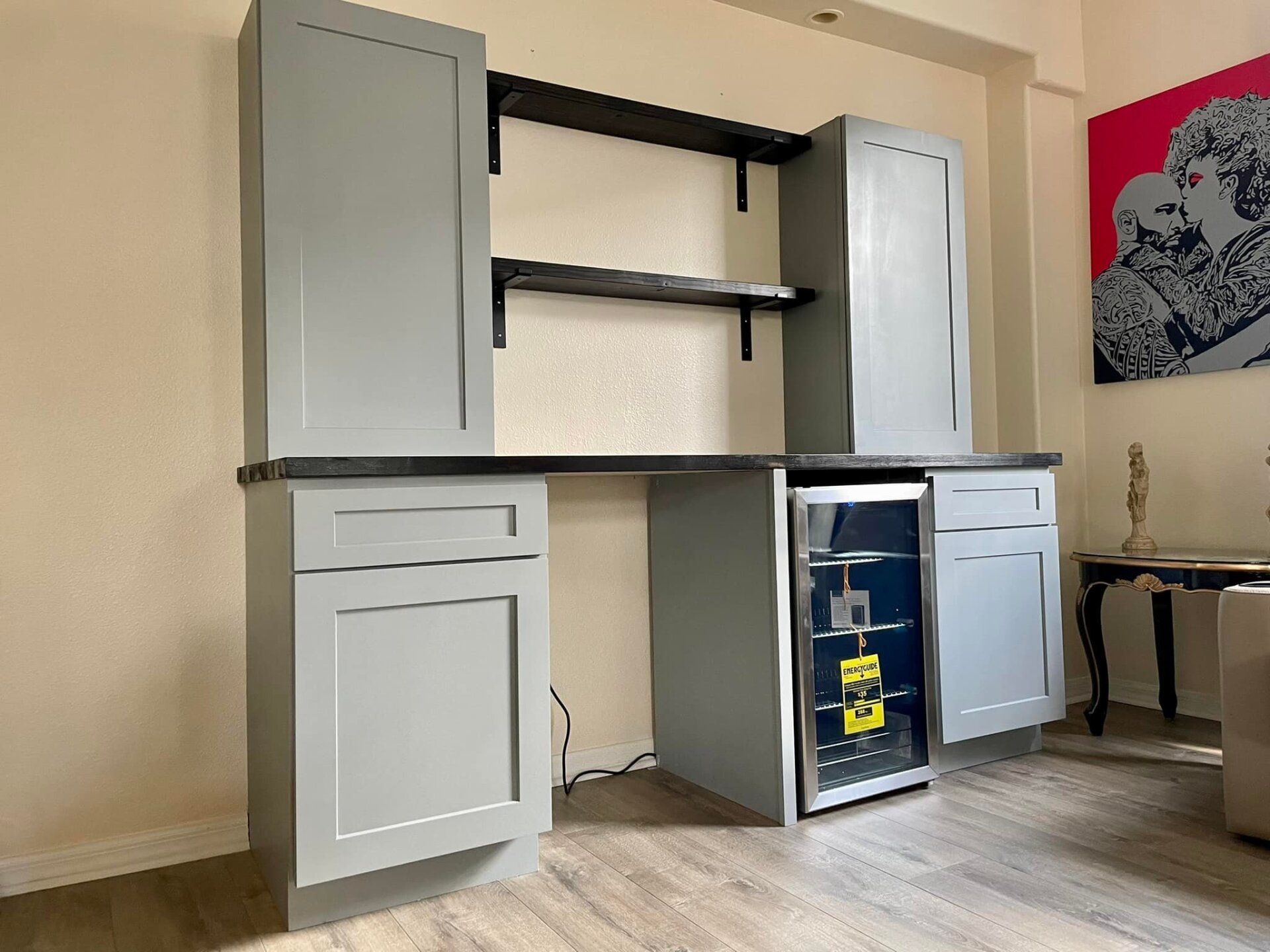 Built in dry bar | Tampa, FL | Houghtz Designs