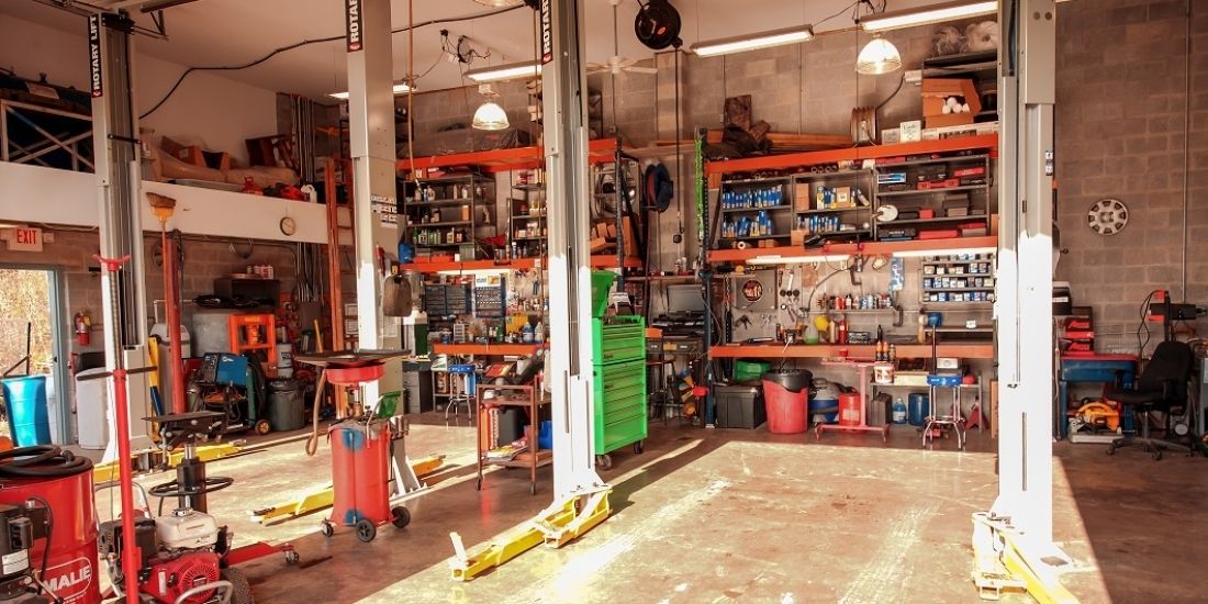 Inside the Well-Organized Auto Repair Shop with Tools and Equipment | Absolute Auto Repairs & Sales