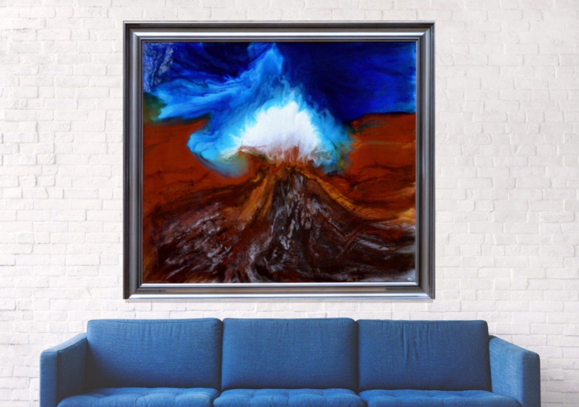 Tide of Belonging, statement resin artwork by Celia Lancaster