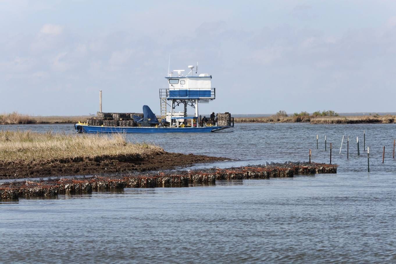 ReefBlk Installation - Restoration - Preservation - Baton Rouge, LA - Coastal Environments, Inc. ReefBlk Installation - Restoration - Preservation - Baton Rouge, LA - Coastal Environments, Inc.