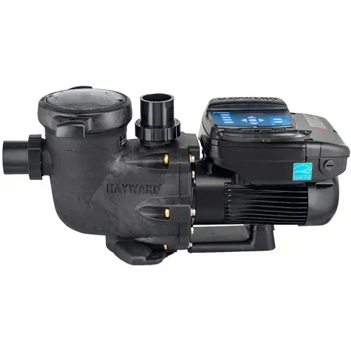 A picture of a swimming pool pump on a white background.