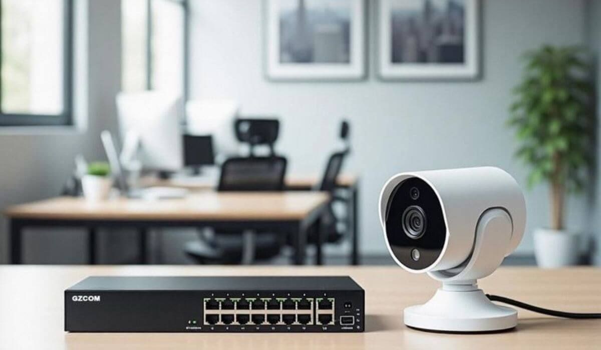 NVR PoE camera system
