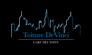A logo for toiture de vinci l' art des toits