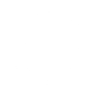 A circular logo reading 