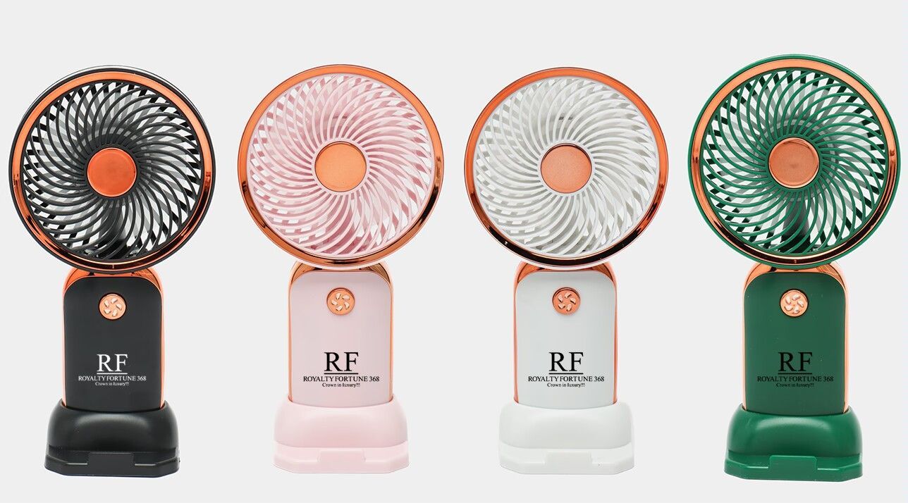 RF368 - 1Pcs - Portable USB handheld Desk Mini Air Conditioning Blow Dryer Lash Fan.