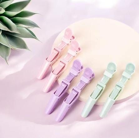 RF368 - 10 Pcs - Professional Alligator Hair Clips Sectioning Clips for Hair Solan