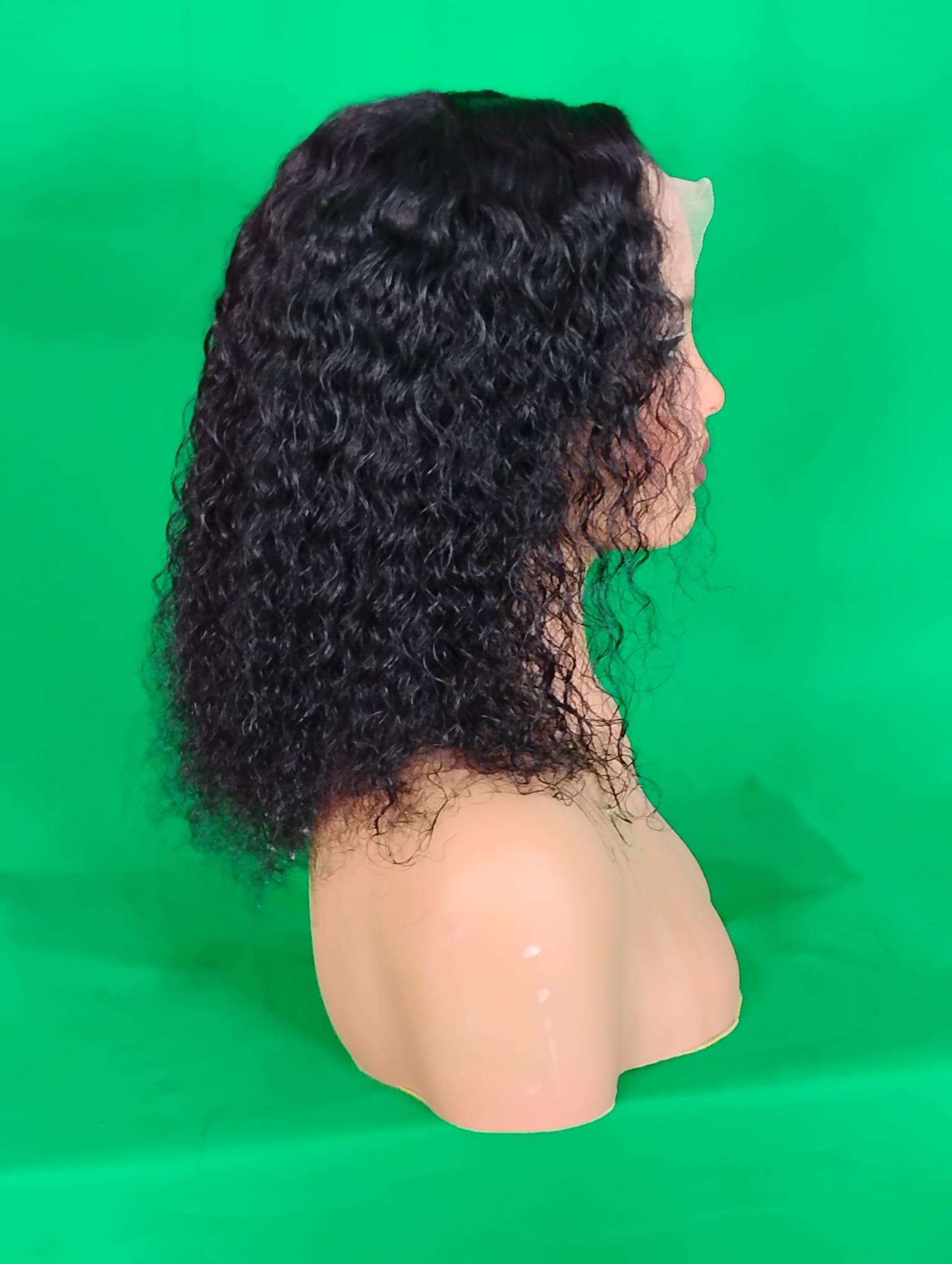 RF368 -  14 Inches Natural Black 13x4 Frontal Wig