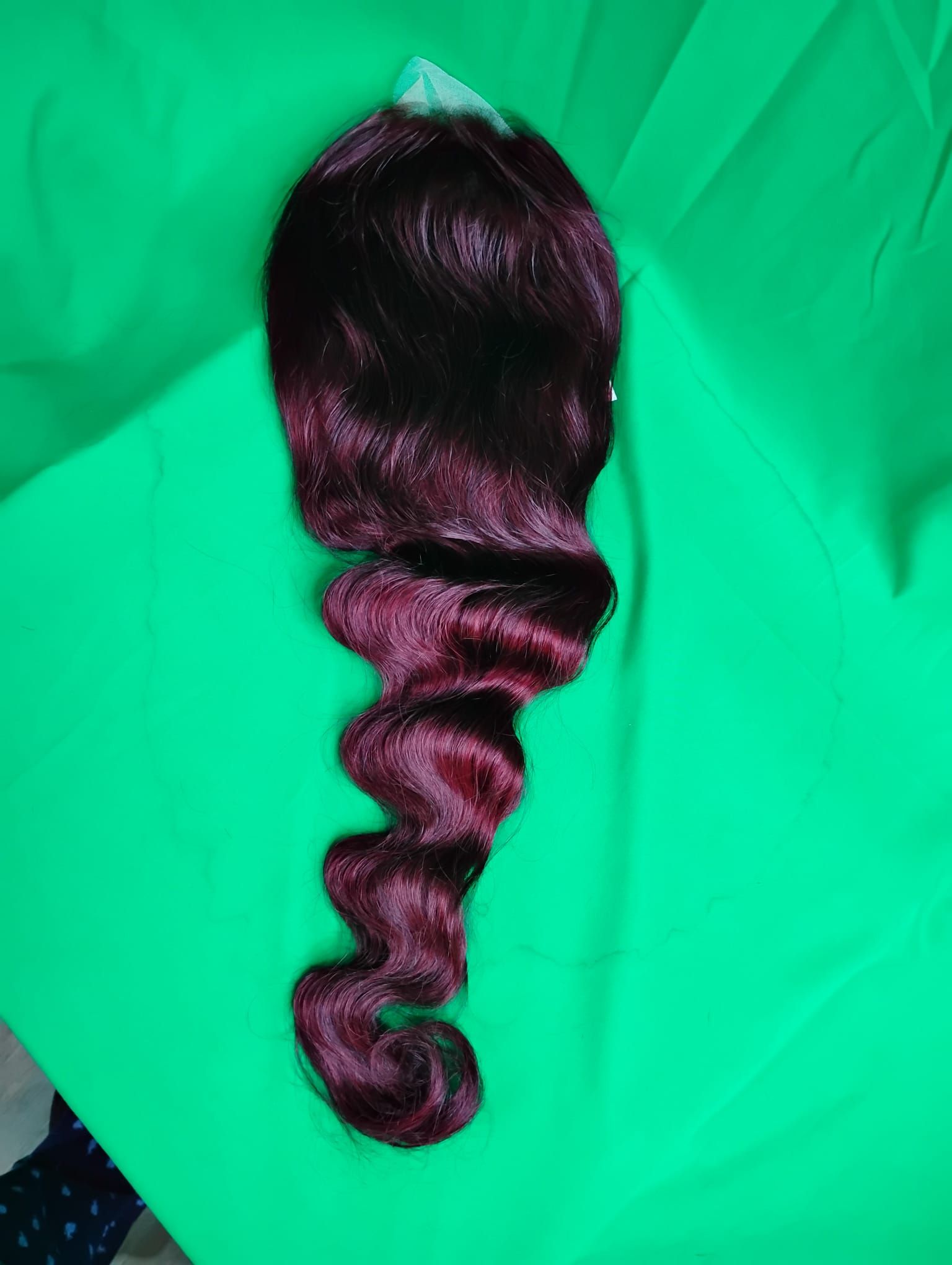 RF368 - 24 Inches 13x4 HD Transparent Lace Wig   99# Body Wave