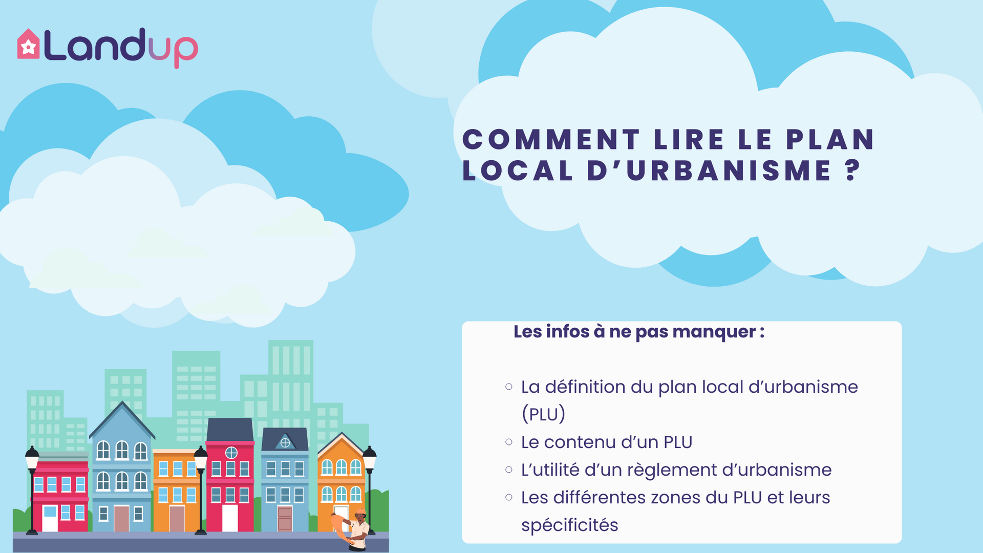Comment lire le plan local d'urbanisme (PLU)