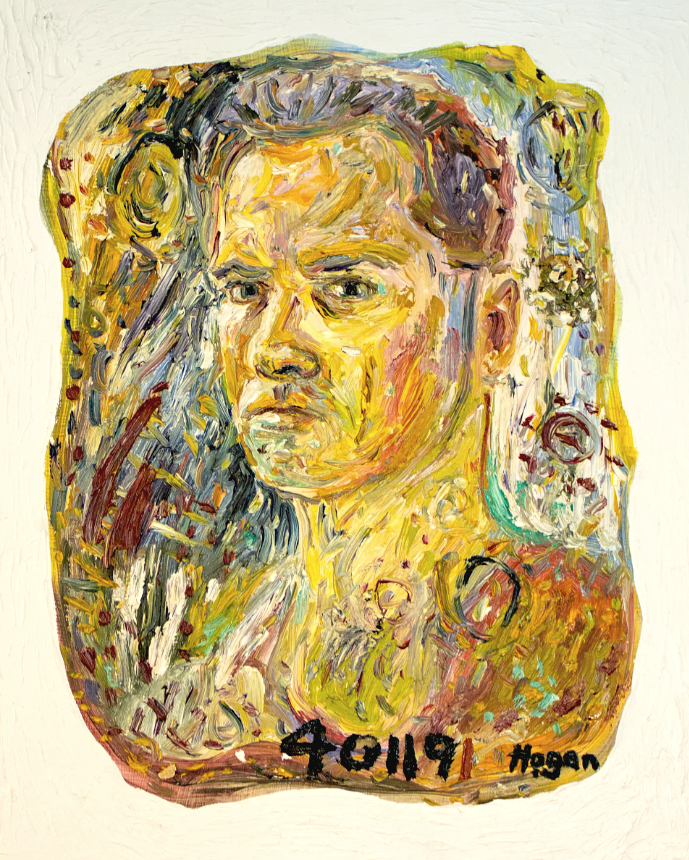 john hogan self portrait