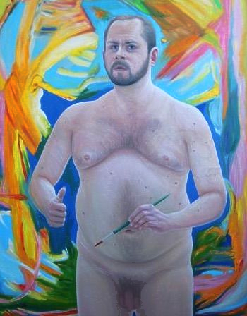 john hogan self portrait