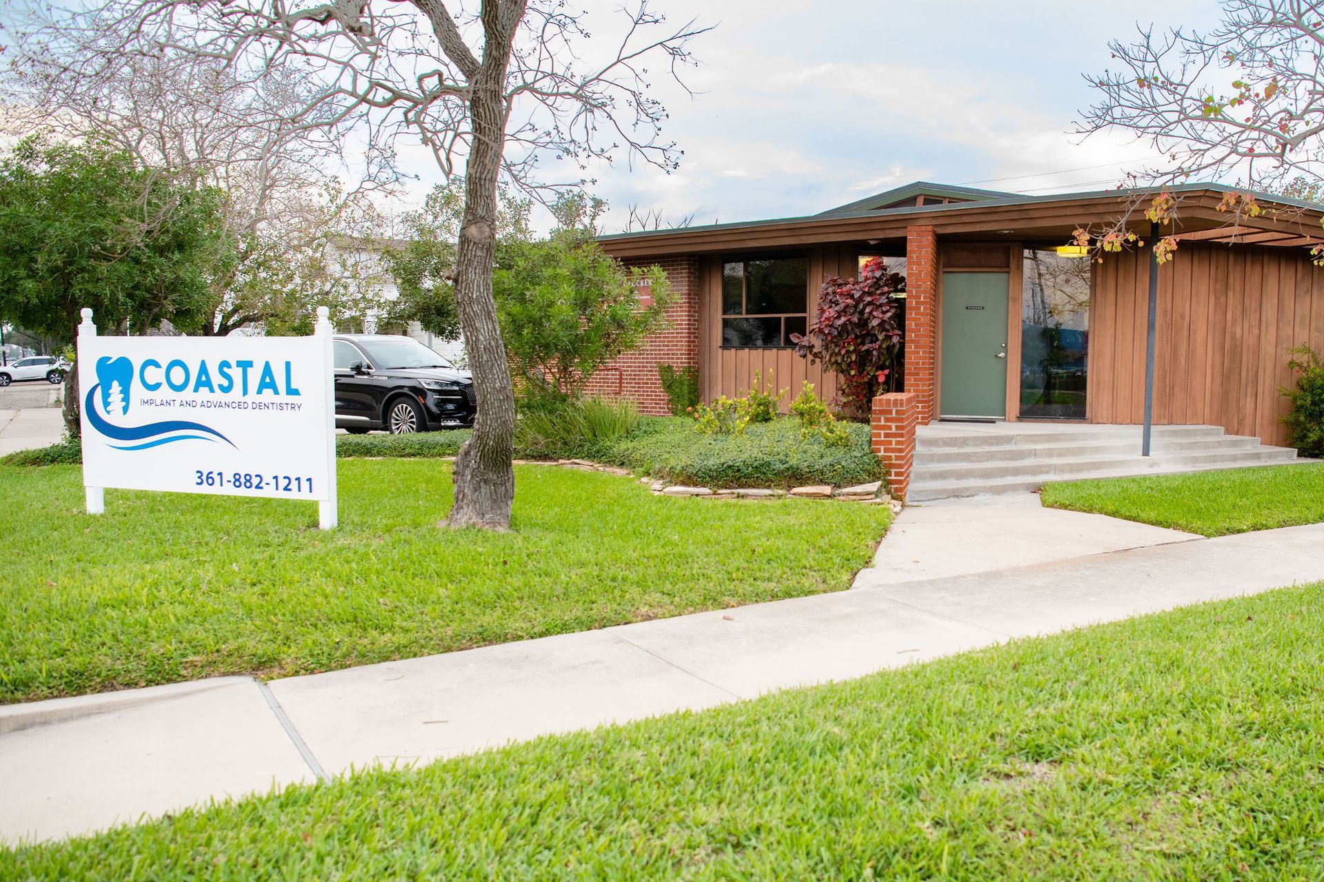 Outside our cosmetic dental office | Corpus Christi TX 