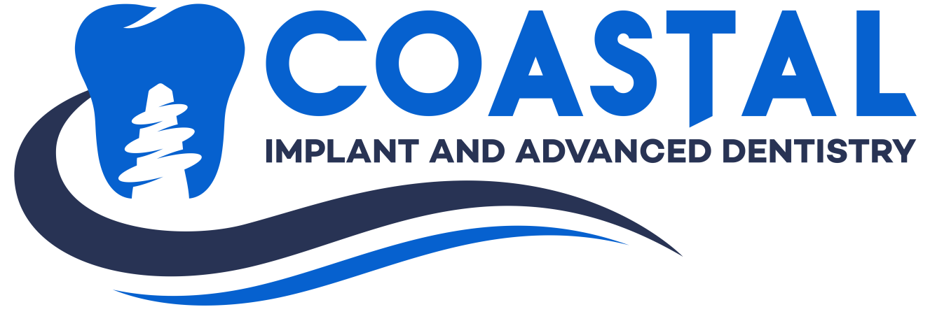 Coastal implant and advanced dentistry logo | cosmetic and emergency dentist in Corpus Christi TX 78404
