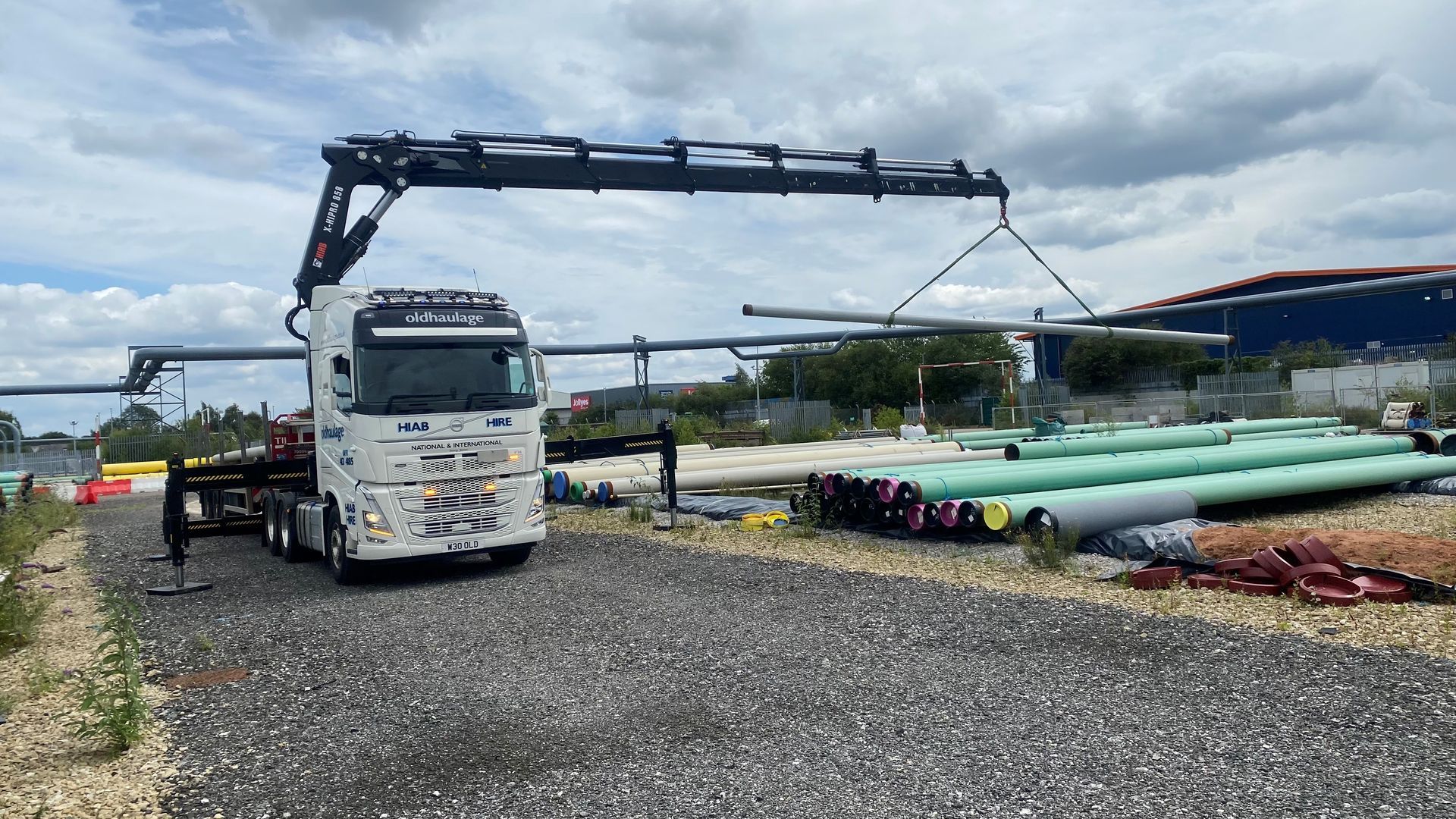 goods being transported