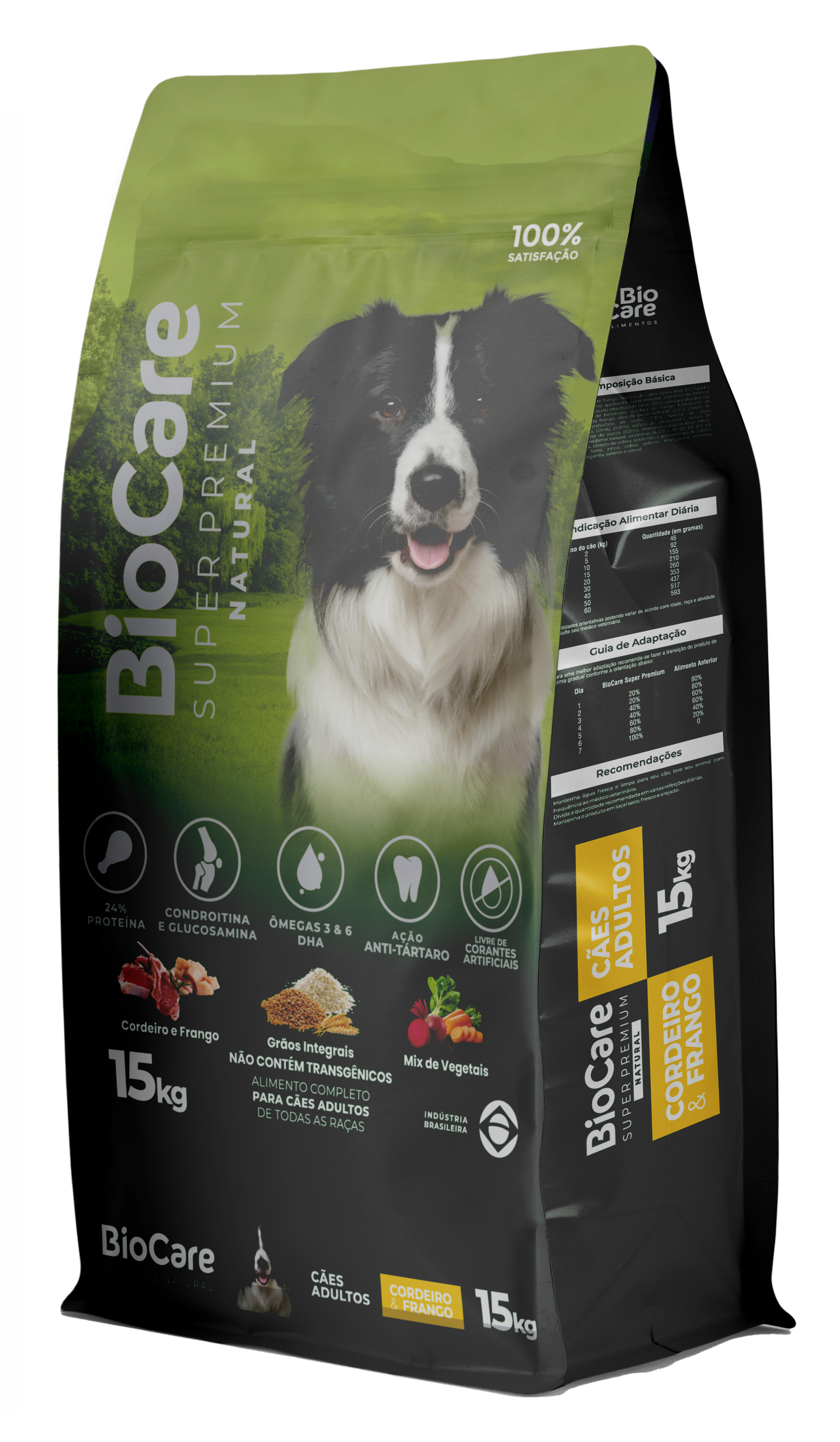 BioCare Super Premium Natural - Cordeiro & Frango - Adultos