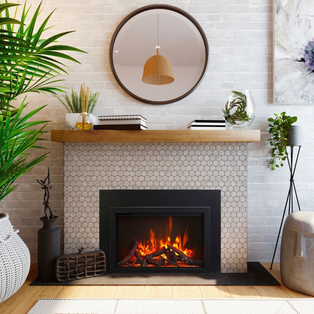 Electric Fireplace 4