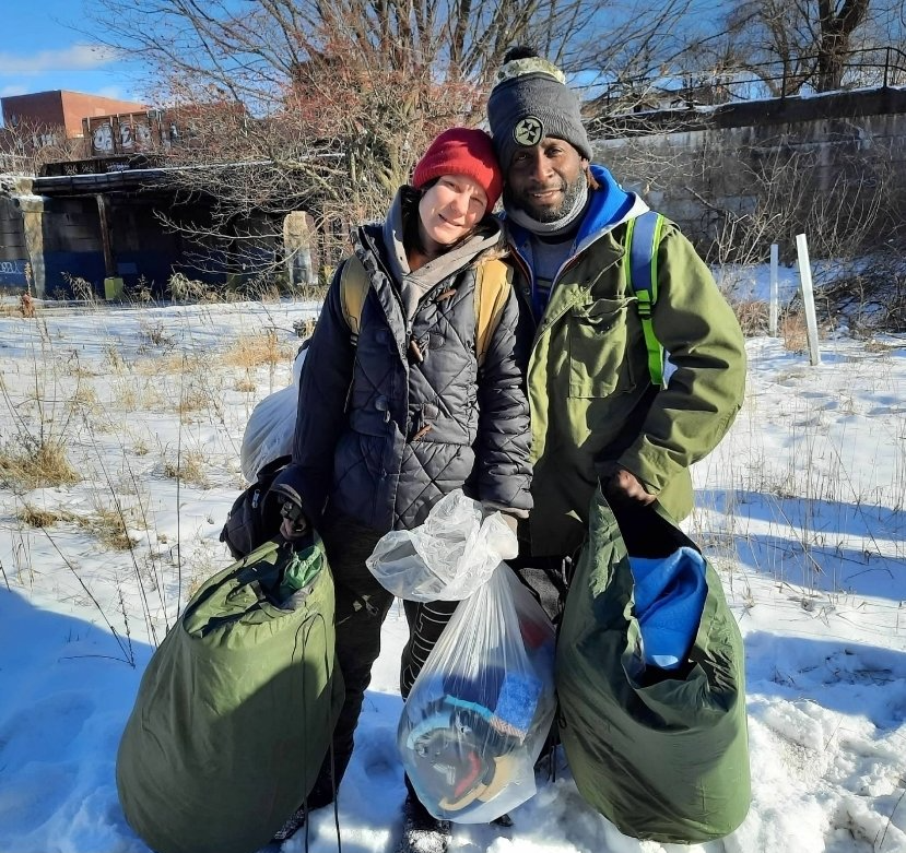 Homeless Couple in Ohio