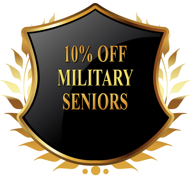 10 Off Military Seniors