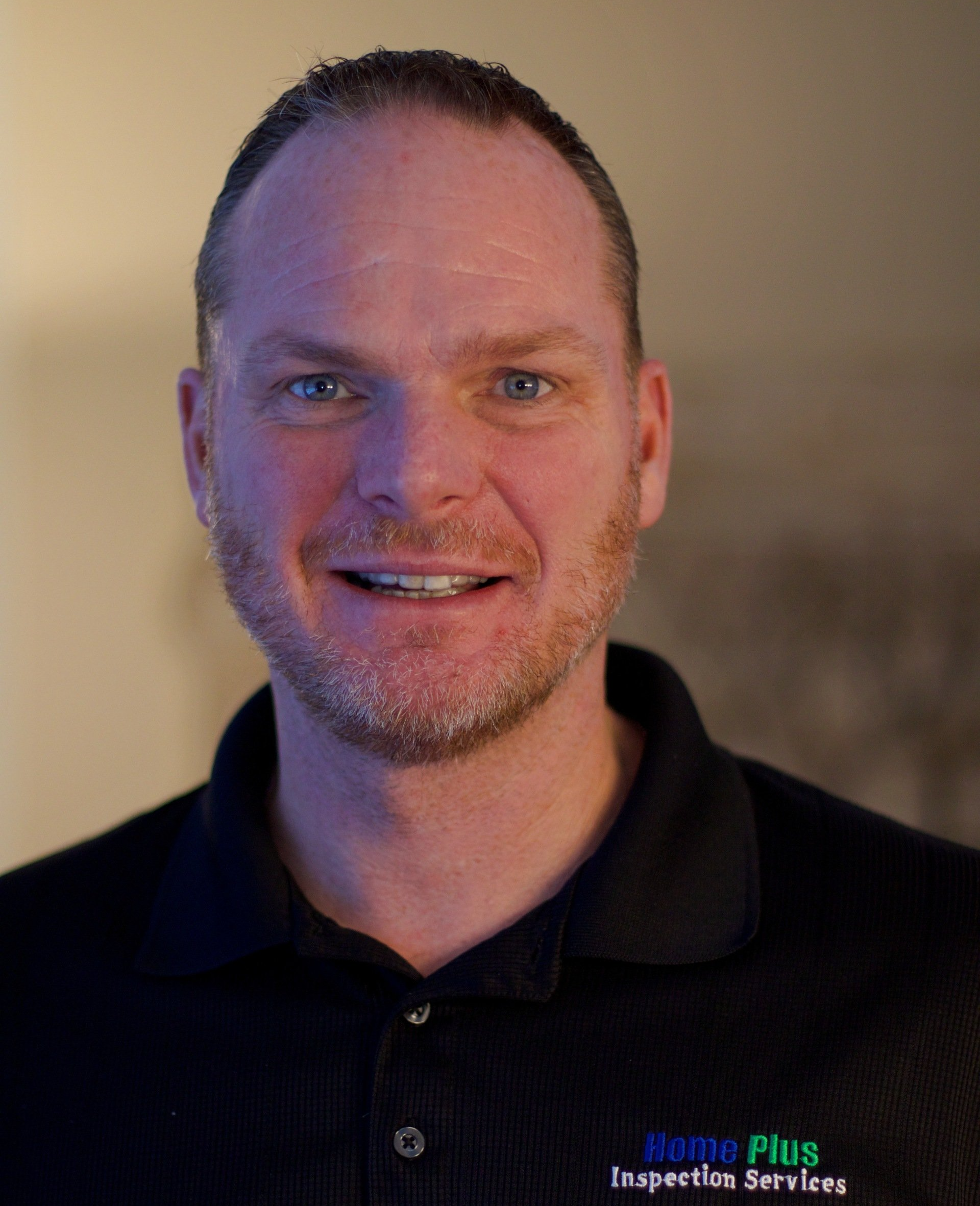 A man wearing a black shirt