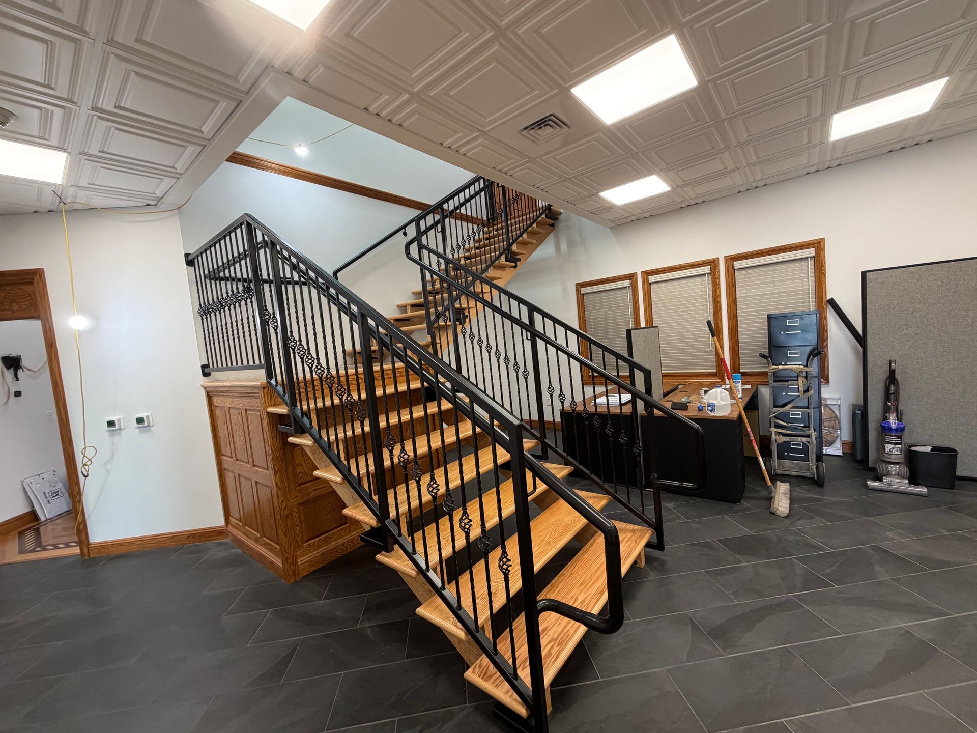 custom metal railing in the Lehigh Valley