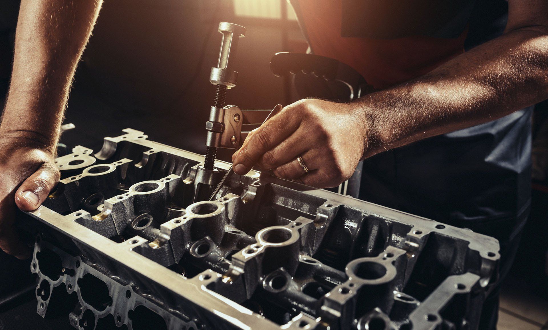 Repairing Engine — Vancouver, WA — Alpine Collision & Auto Repair