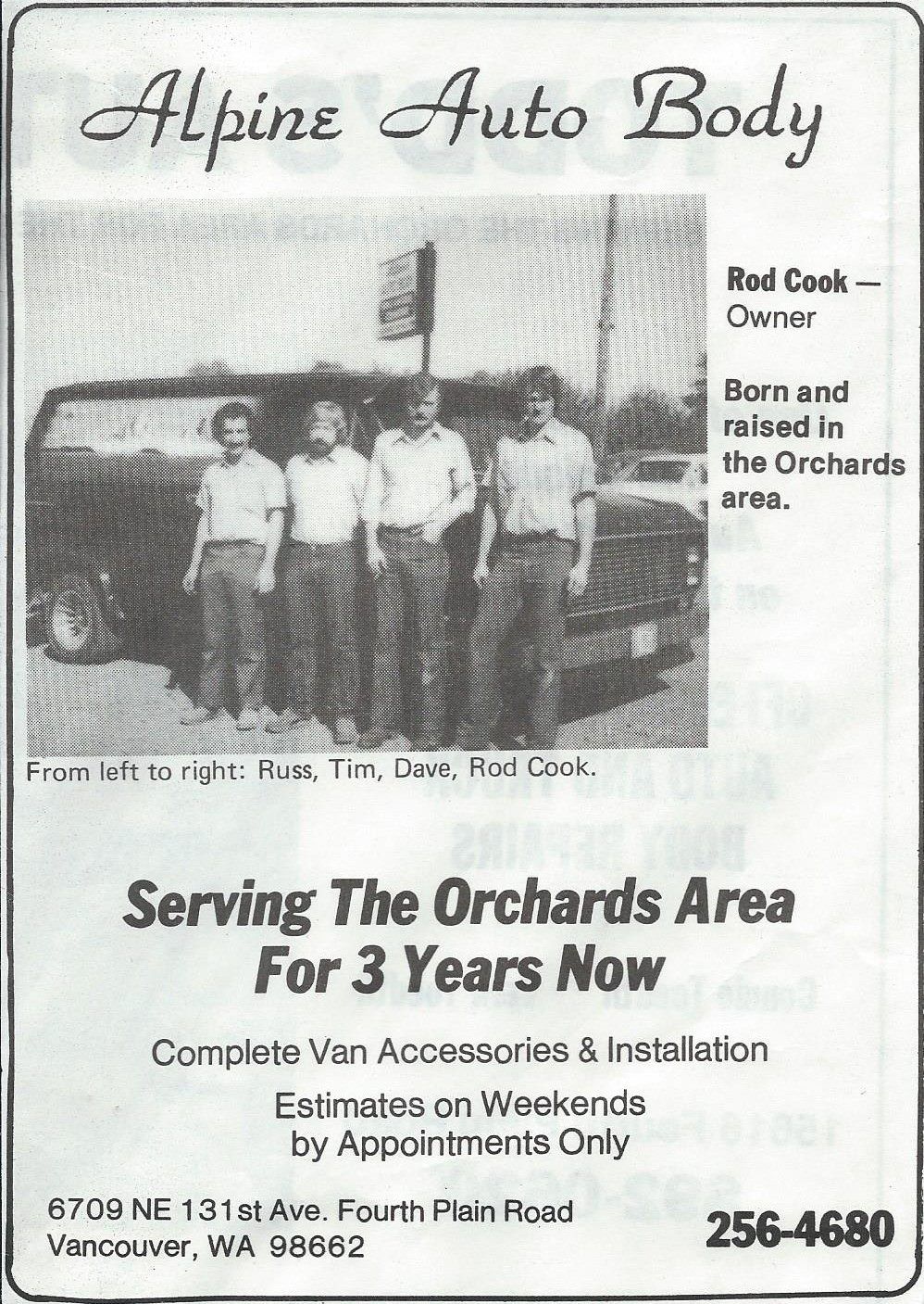 Alpine Front Cover Newspaper — Vancouver, WA — Alpine Collision & Auto Repair