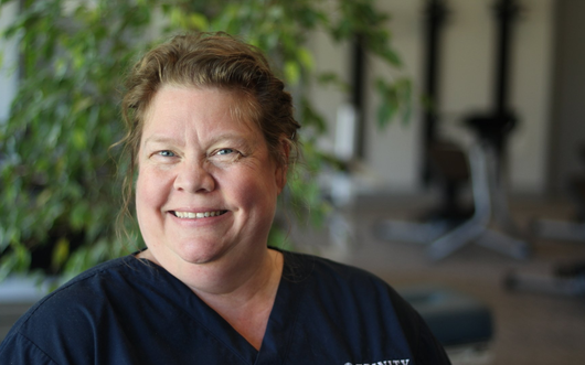 photo of trinity chiropractic office manager