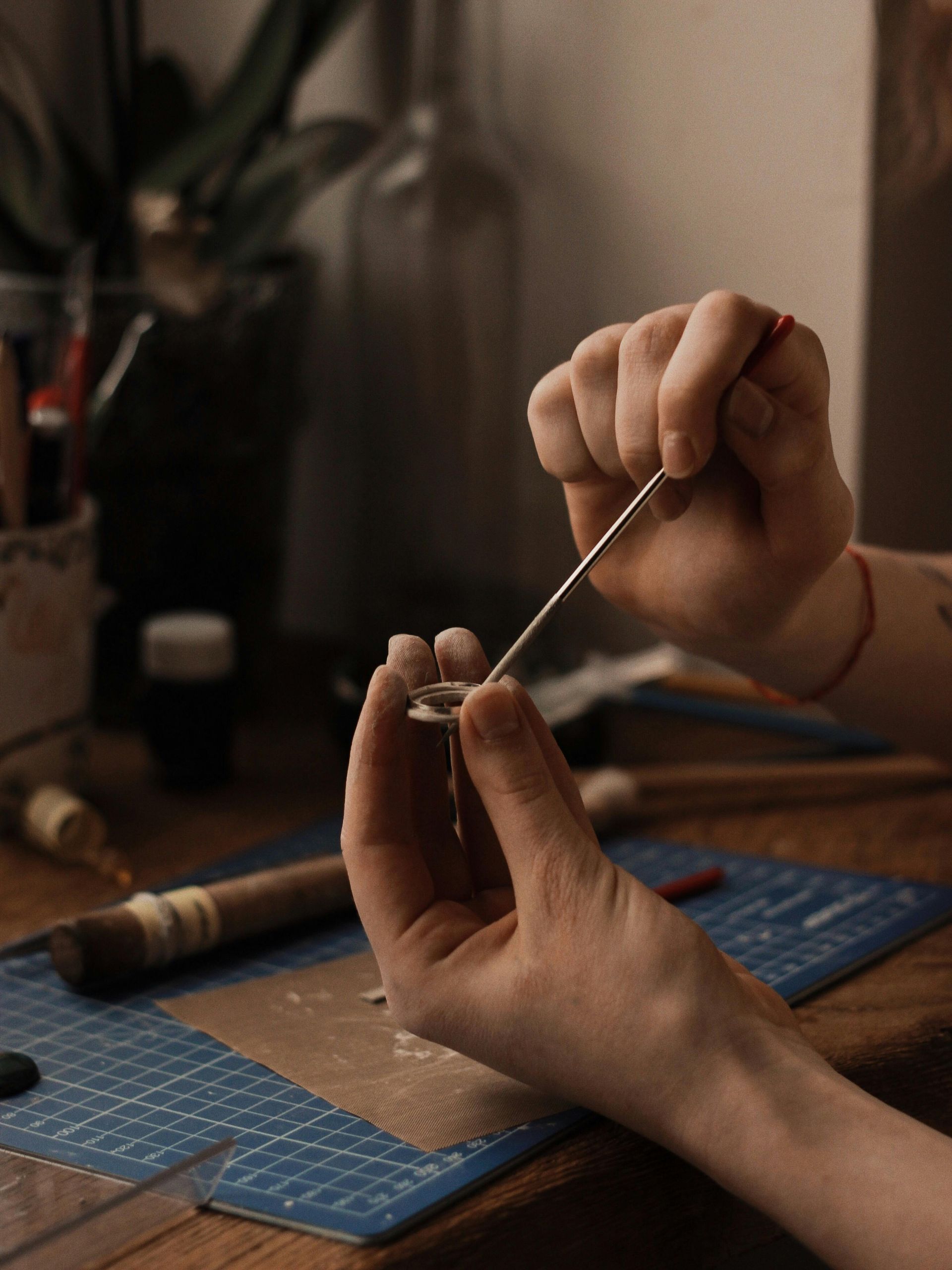 Creando anillos de oro