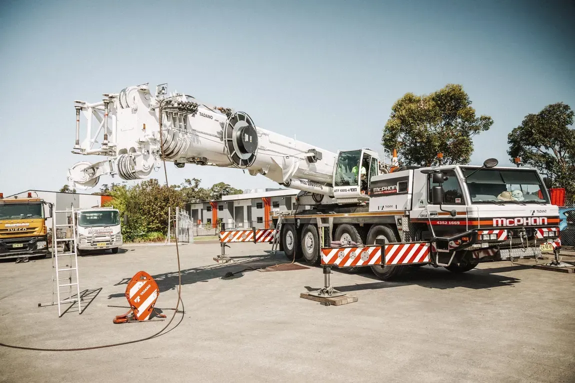 Isolated Mobile Crane — Wyong, Nsw — Mcphan Cranes & Transport