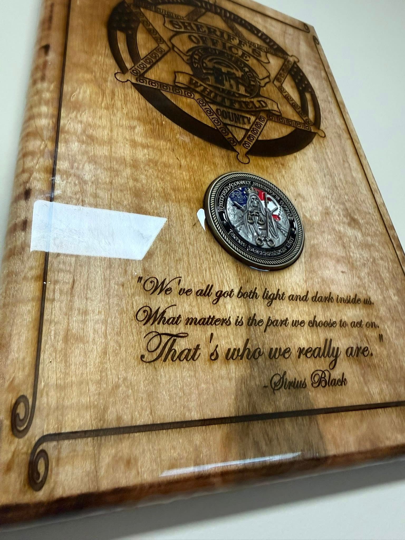 Custom Handcrafted Laser-Engraved Plaques