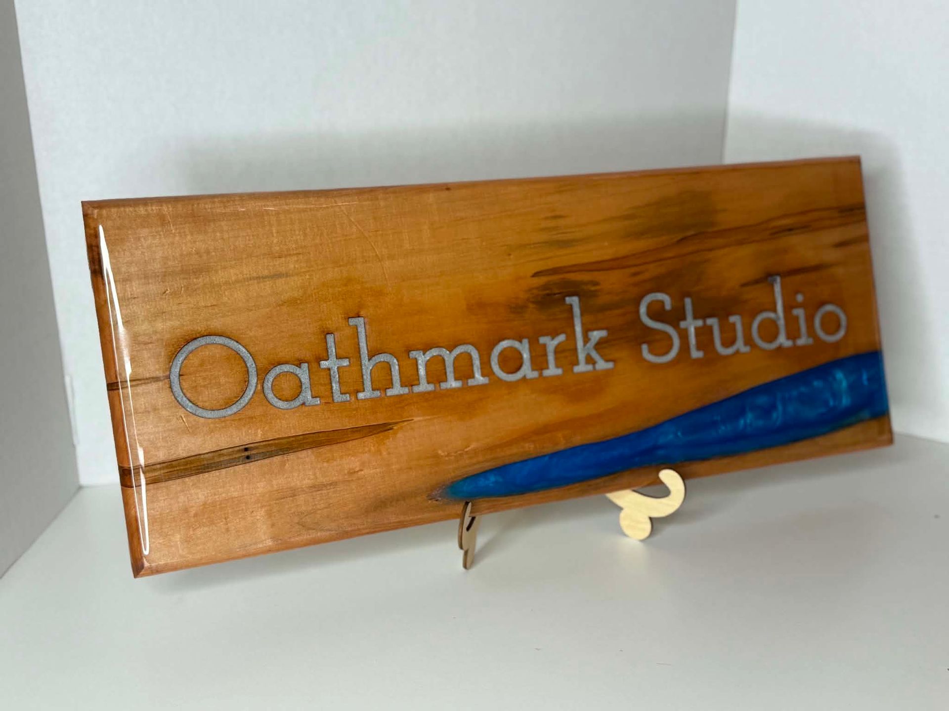 Custom Epoxy & Wood Signs